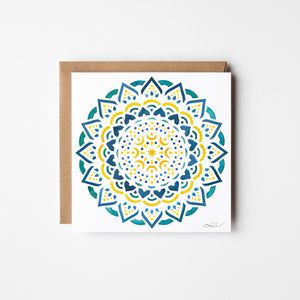 Altair — Eco-Friendly Watercolour Greeting Card | 5.5x5.5 Sustainable Art Print - La Maison Belle