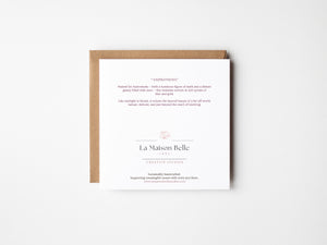Andromeda — Eco-Friendly Watercolour Greeting Card | 5.5x5.5 Sustainable Art Print - La Maison Belle