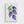 Eco-friendly watercolour canvas painting of soft purple lilacs, evoking calm and natural beauty.